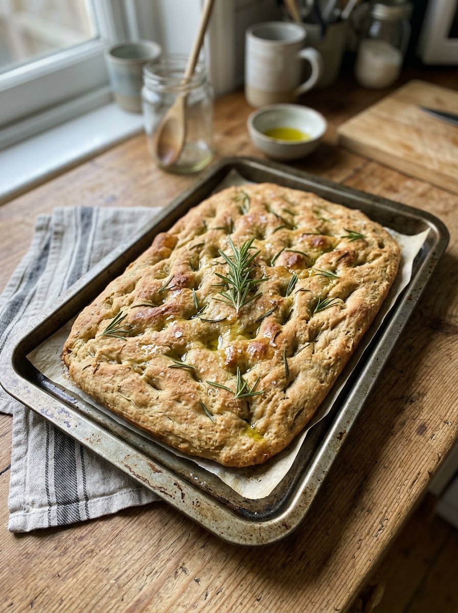 Focaccia sin gluten