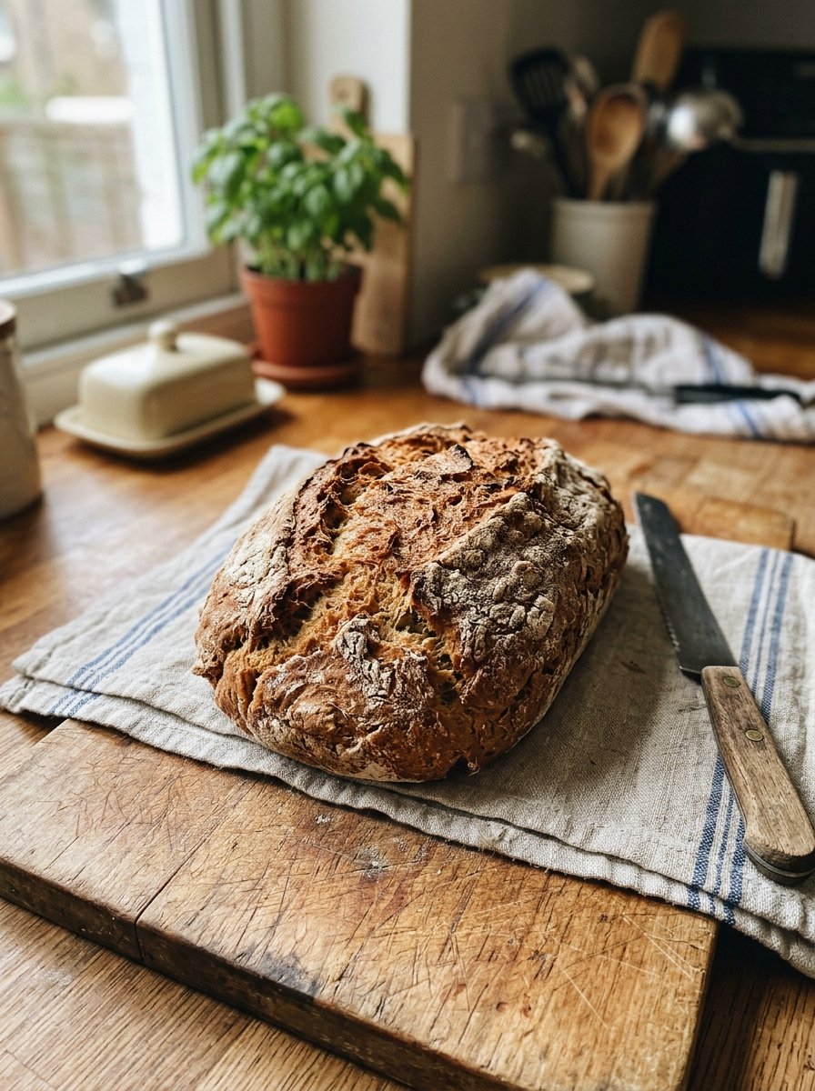 Hogaza de pan sin gluten