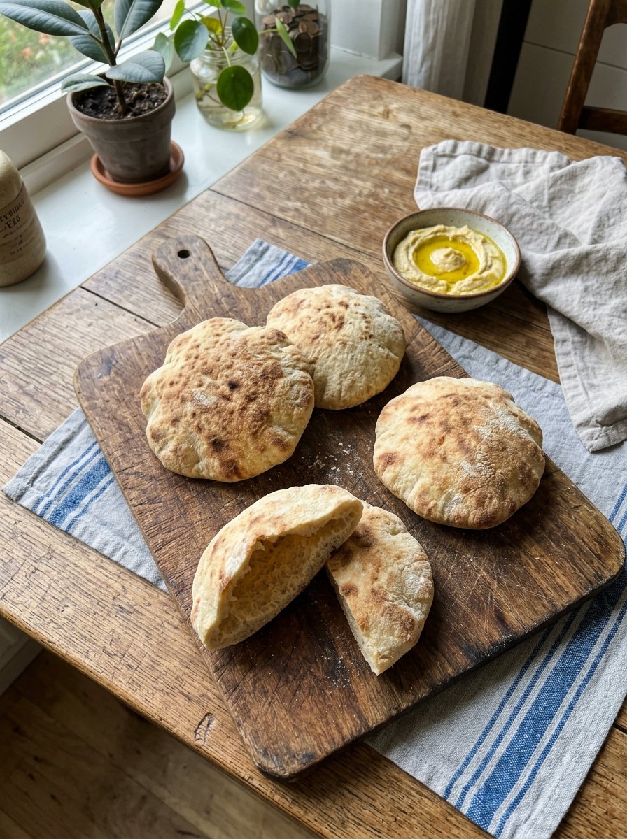 Pan pita sin gluten