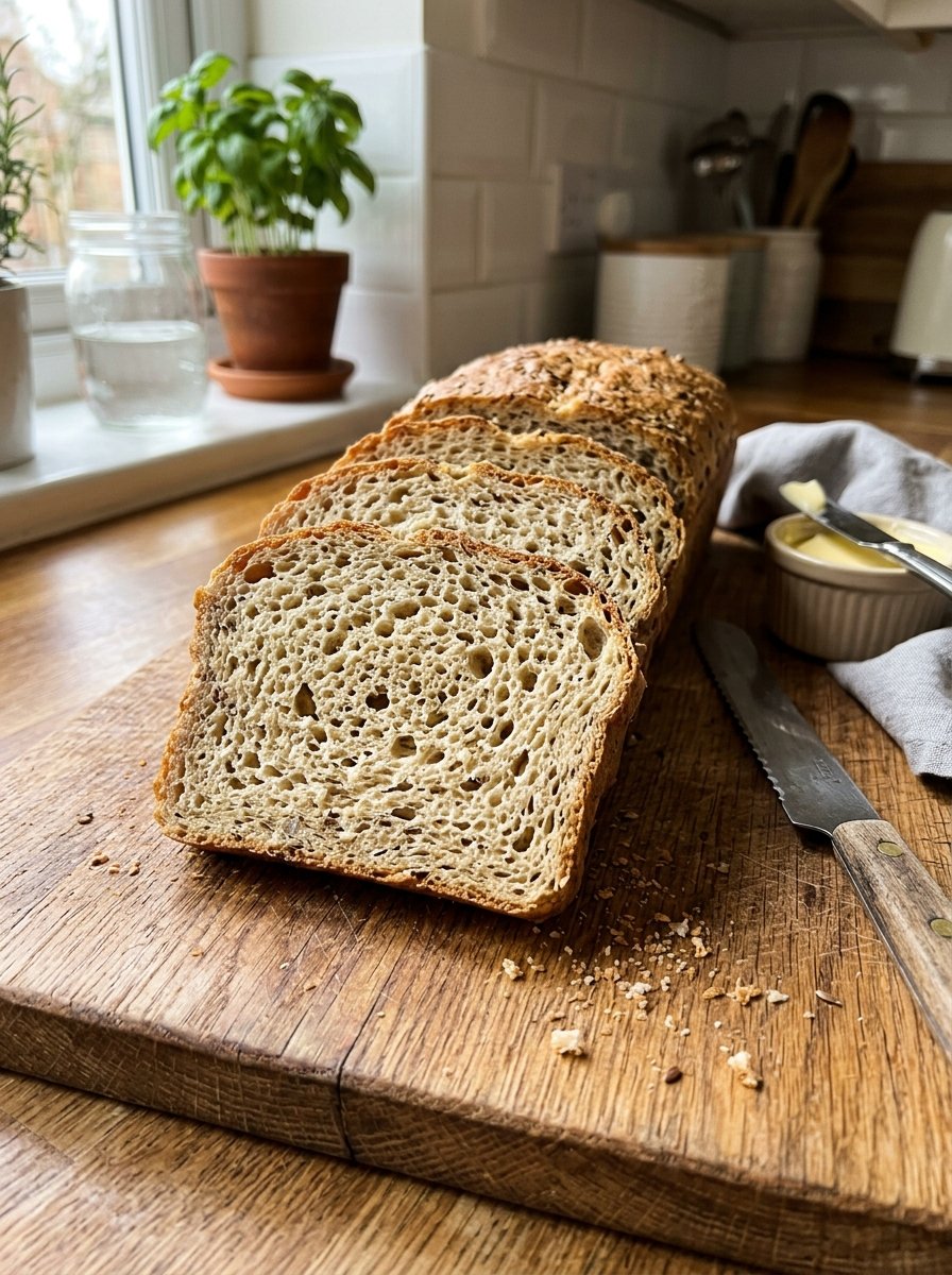 Pan de sandwich sin gluten
